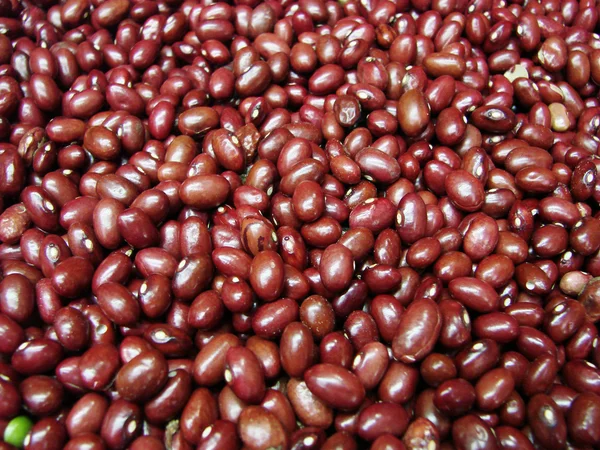 Brown beans in bulk