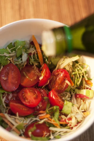 taze domates salatası