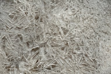 doğal buz kristali arka plan donmuş göl nehir creek