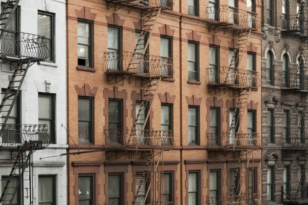 นิวยอร์ก อาคารแมนฮัตตัน — ภาพถ่ายสต็อก