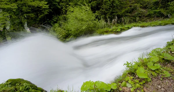 Um detalhe de cachoeira — Fotografia de Stock