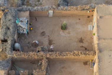 Maroc Marakeş günbatımı görünümü
