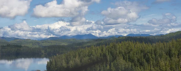 Ilha do Príncipe de Gales do Alasca Ketchikan Vista aérea — Fotografia de Stock