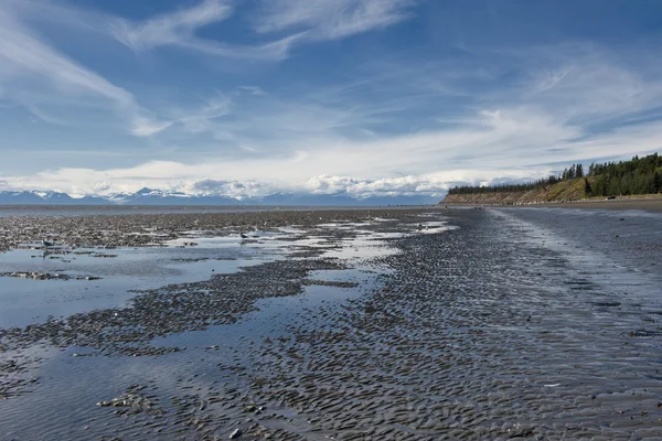 Alaska półwysep kenai widok w pobliżu Homera — Zdjęcie stockowe