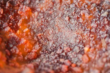 sıcak köz kömür Ateşi yakın makro