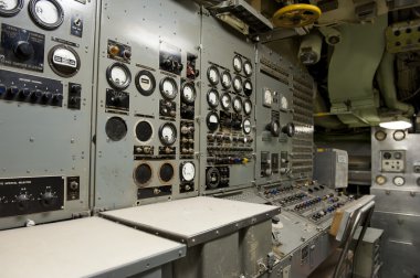 Denizaltı uss growler ssg-577 iç görünüm