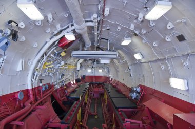 Denizaltı uss growler ssg-577 iç görünüm
