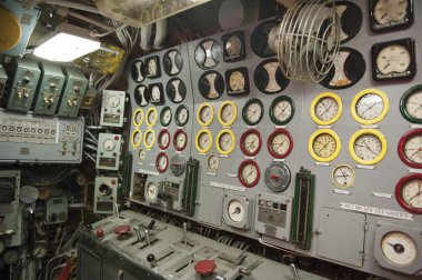 Denizaltı uss growler ssg-577 iç görünüm