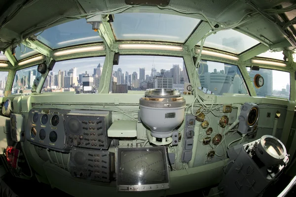 USS Intrepid uçak gemisi iç görünüm — Stok fotoğraf
