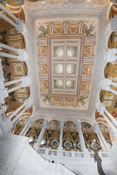 Washington National Library Ceiling — Stock Photo, Image