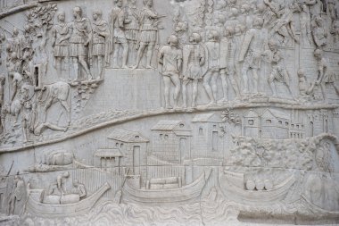 Elvetia, Roma trajan sütunu