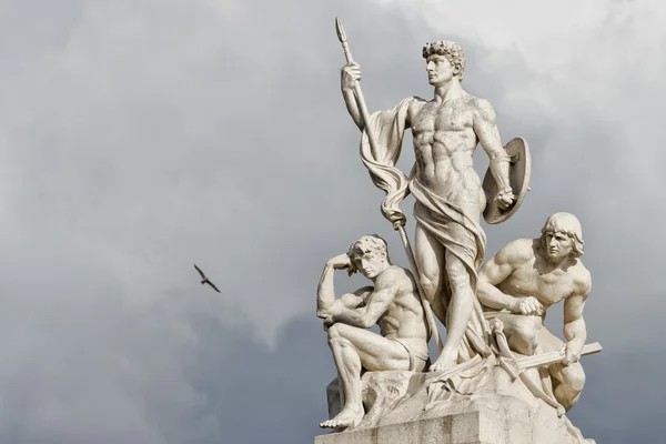 Roma ignoto soldato statua romana — Foto Stock