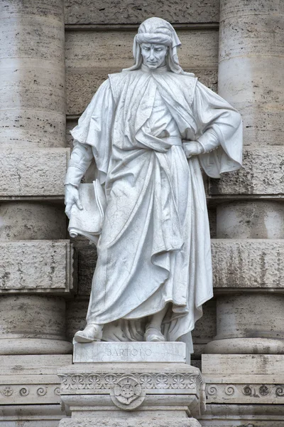 Мраморная римская статуя — стоковое фото