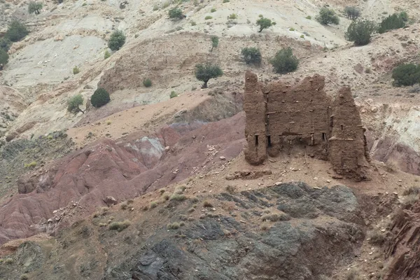 Vista del desierto africano marroquí —  Fotos de Stock