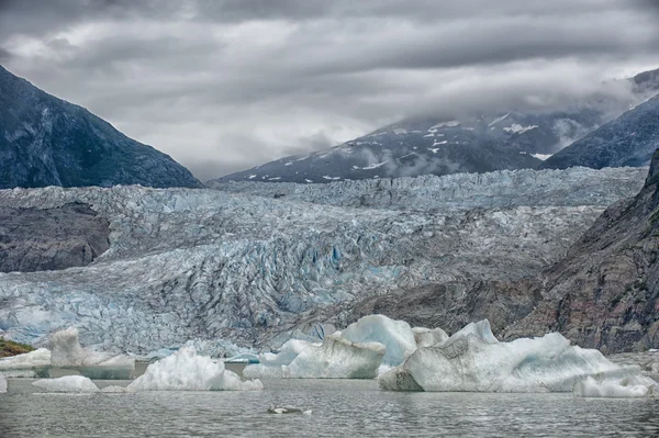 Vue de compartiment de glacier Alaska — Photo