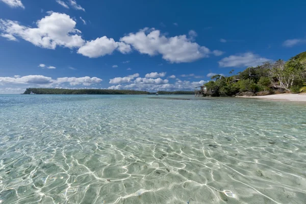 Polynesien Paradies Kristallwasser Poster — Stockfoto