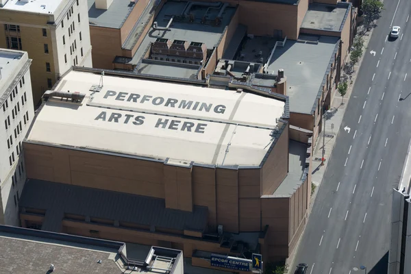 Calgary performing arts here building — Stock Photo, Image