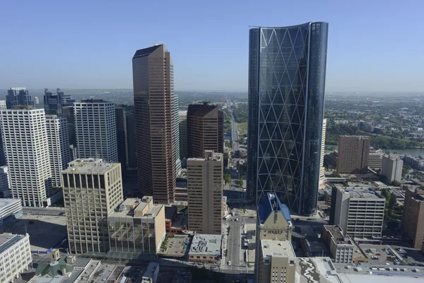 Vista de Calgary — Fotografia de Stock