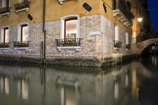 Venedig Nacht Ansicht — Stockfoto