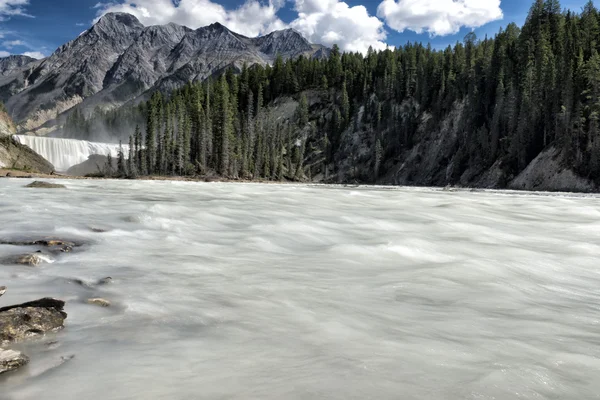 Yoho park wapta spadá — Stock fotografie