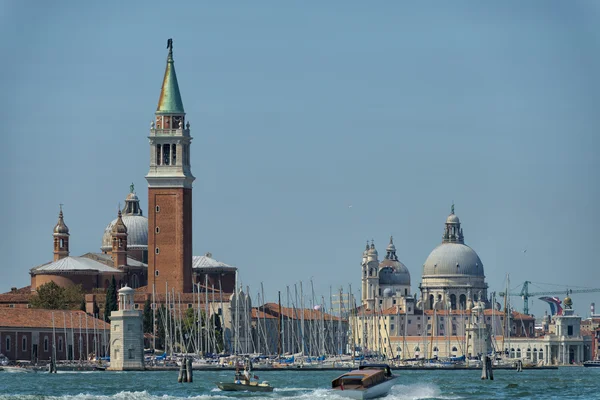 Venezianische Aussicht vom Strandbad — Stockfoto