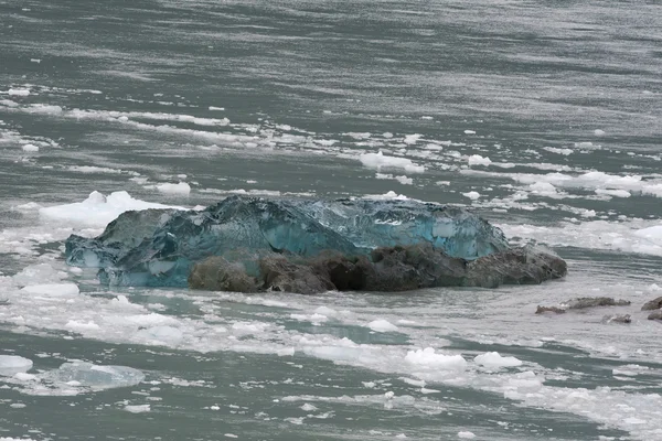 El glaciar Hubbard mientras se derrite — Foto de Stock