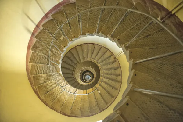 Escalier en colimaçon à enroulement Sanganeb lightouse — Photo