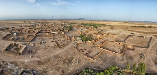 Maroc Aerial view from baloon — Stock Photo, Image