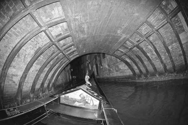 Vista venezia in bianco e nero — Foto Stock