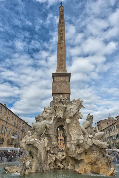 Roma Piazza Navona — Fotografia de Stock