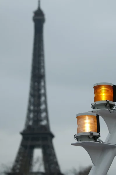 Tour Eiffelblick vom Schloss — Stockfoto