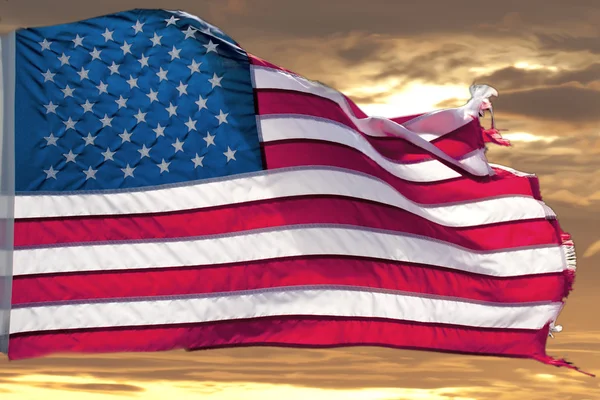 USA Amerikaanse vlag sterren en strepen — Stockfoto