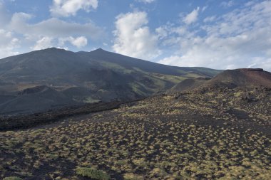 Etna yanardağı caldera