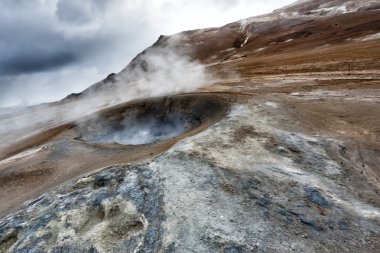 Myvatn göl kaplıcaları İzlanda