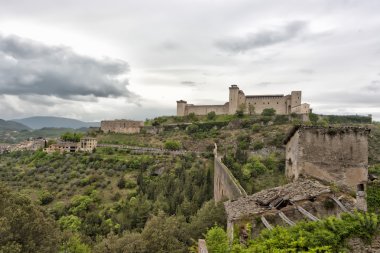 Spoleto umbria İtalya Kalesi