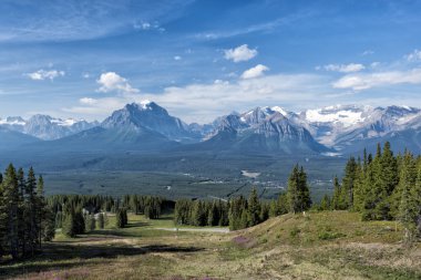 Canada Rocky Mountains Panorama clipart