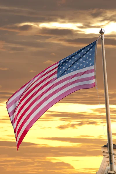 USA Amerikaanse vlag sterren en strepen — Stockfoto