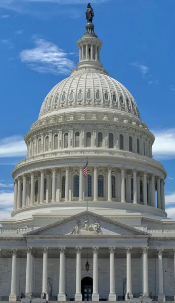 Washington dc capitol verticale weergave — Stockfoto