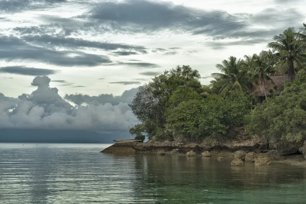 Tropical paradise sunset — Stock Photo, Image