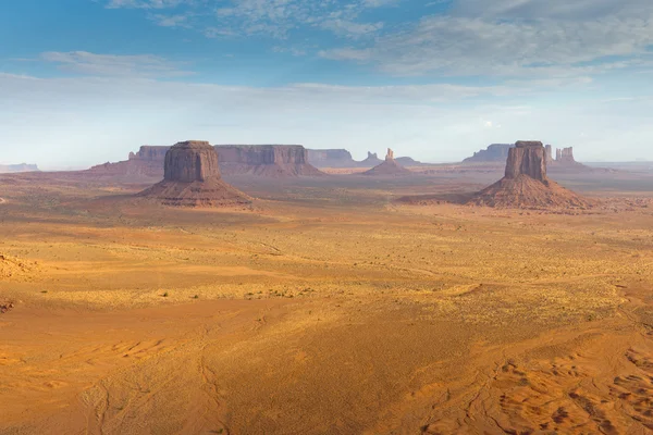 Monument Valley aerial sky view — Stock Photo, Image