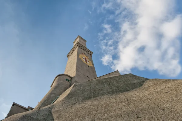 Lightouse lanterna Cenova şehir İtalya sembolü — Stok fotoğraf