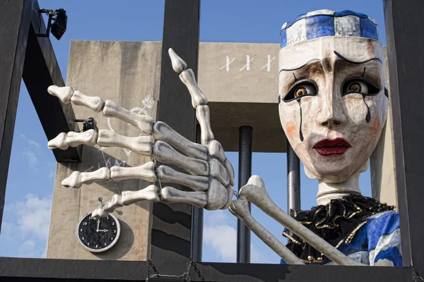 Carnaval desfile vagão detalhe — Fotografia de Stock