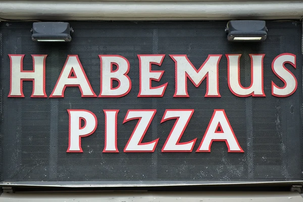 Got pizza sign — Stock Photo, Image