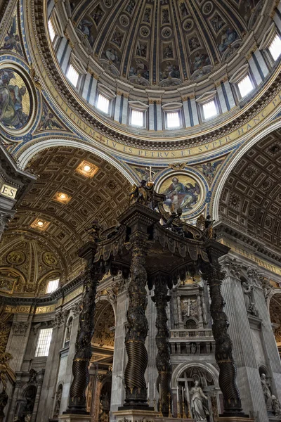 Rome Vatican Place Saint Peter cathedral — Stock Photo, Image