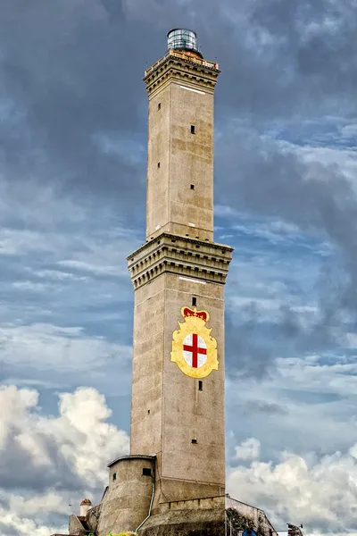 Lightouse Lanterna Genoa town Italy Symbol — Stock Photo, Image