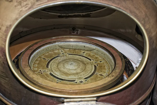 Old Copper Compass — Stock Photo, Image