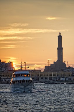 lightouse lanterna Cenova şehir İtalya sembolü