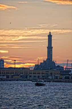 lightouse lanterna Cenova şehir İtalya sembolü