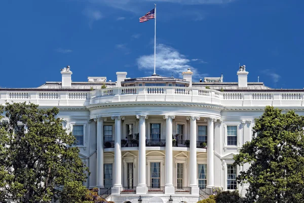 Washington White House an sonnigem Tag — Stockfoto