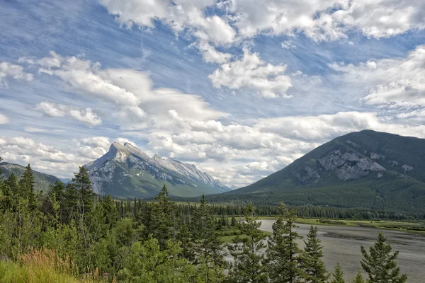 Canada Montagne Rocciose Panorama — Foto Stock